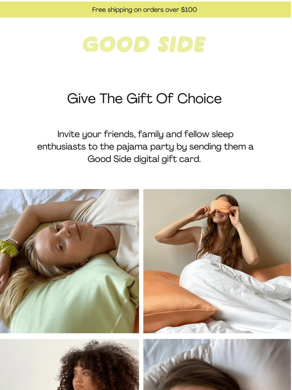 Give The Gift Of Choice