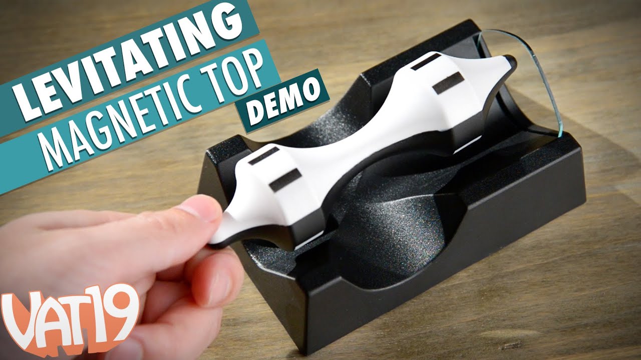 Levitating Magnetic Top!