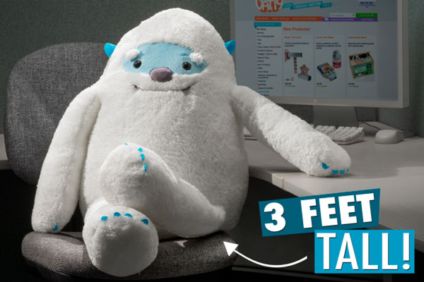 Yulli the Yeti Stuffed Animal!