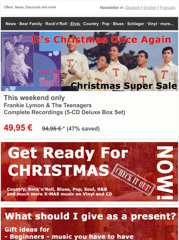 🐻 Frankie X-Mas Sale