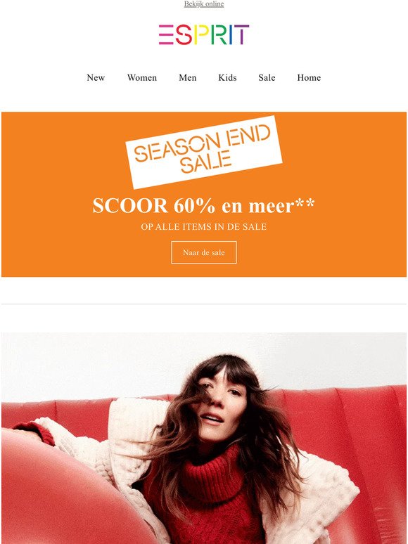 Esprit Email Newsletters: Sales, Discounts, and Coupon Codes