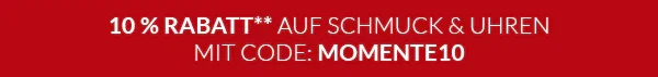 10 % auf das gesamte Schmuck Sortiment