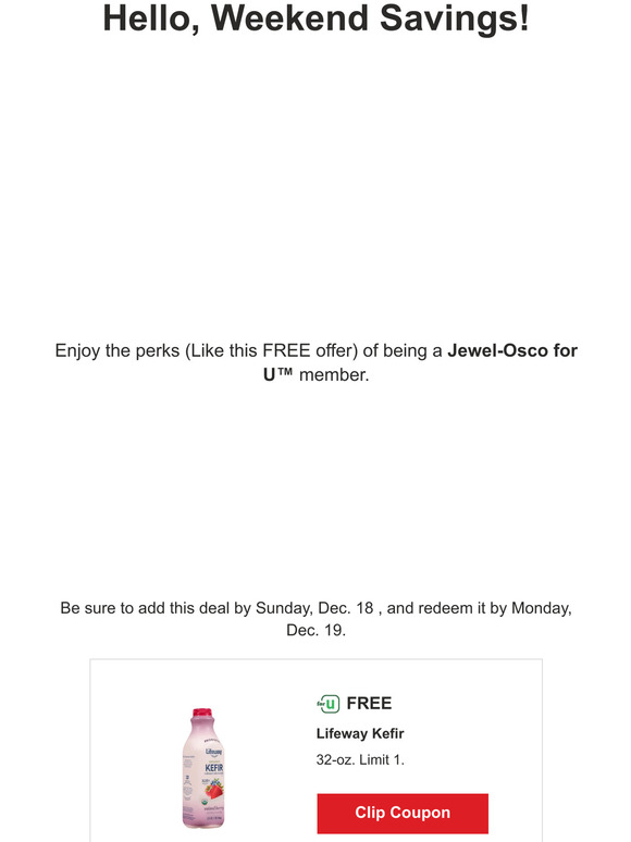 Get your FREE offer before it's gone!