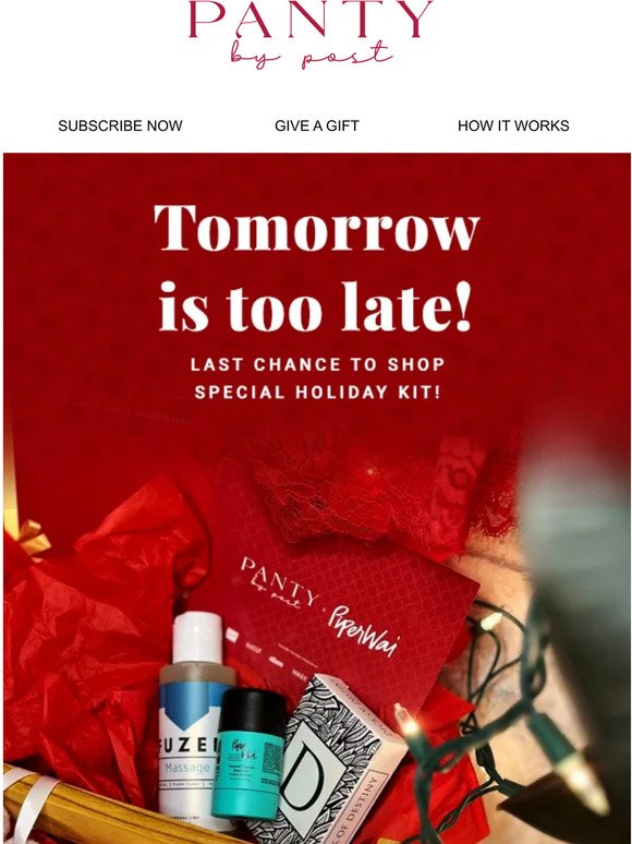 Last Call! Shop the special holiday kit today
