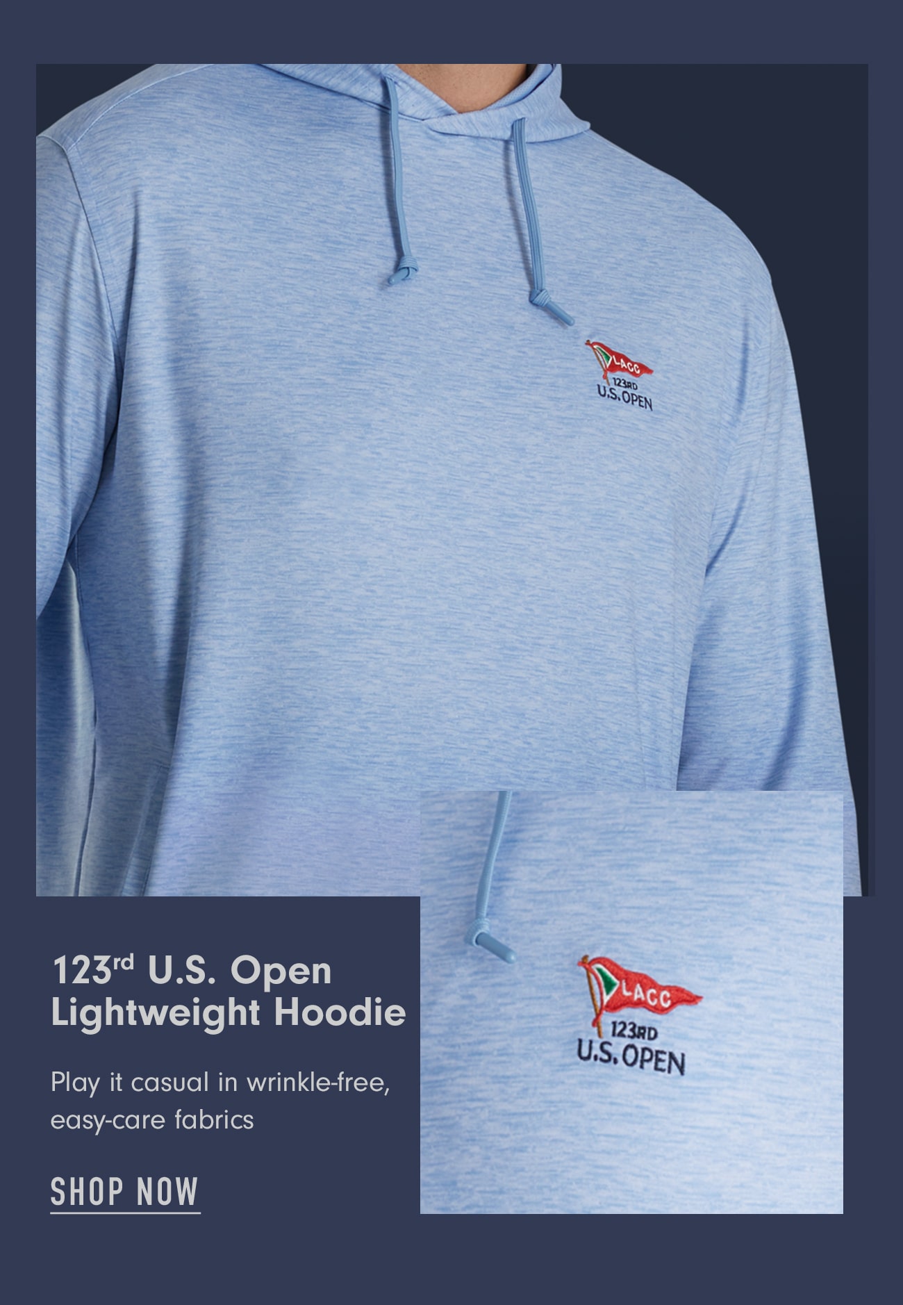 123rd U.S. Open Lightweight Hoodie