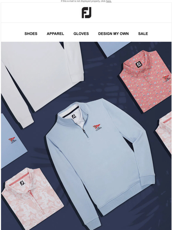 FootJoy Just In 2023 U.S. Open Limited Edition Apparel Milled