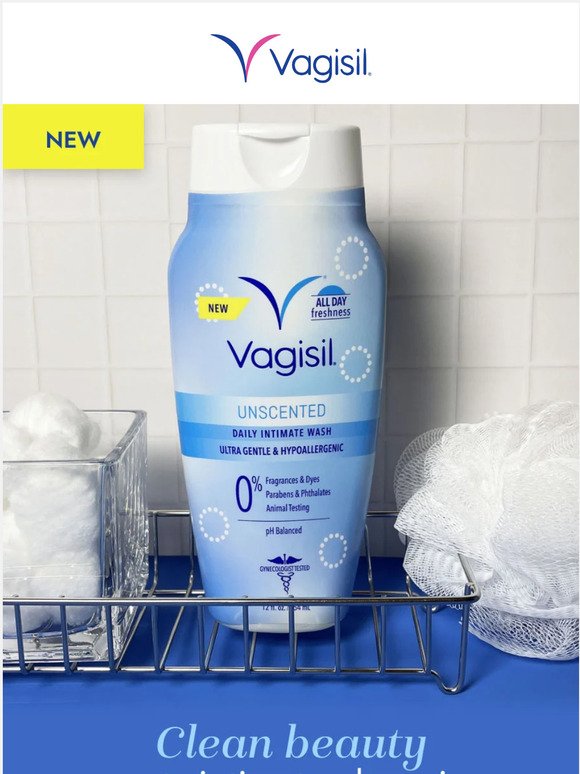 You asked for it – Vagisil Unscented wash is here!