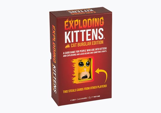 Exploding Kittens Cat Burglar Edition Card Game