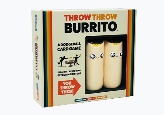 Exploding Kittens Throw Throw Burrito
