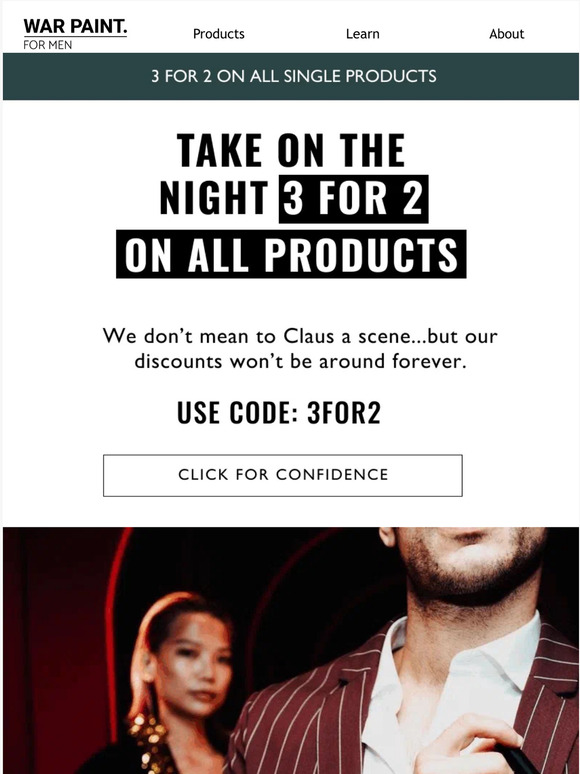 3 FOR 2 is ending soon!💥