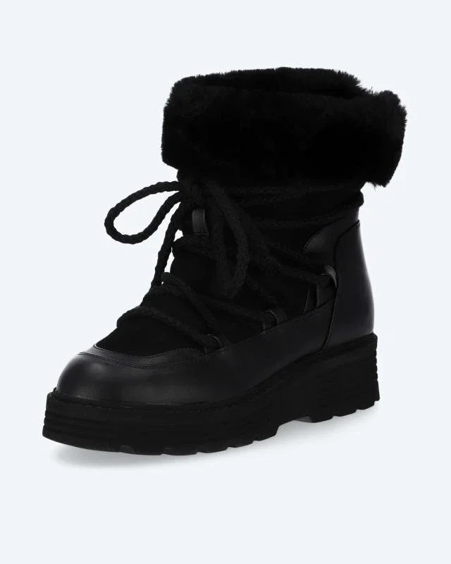 Snowboot mit Lammfellfutter