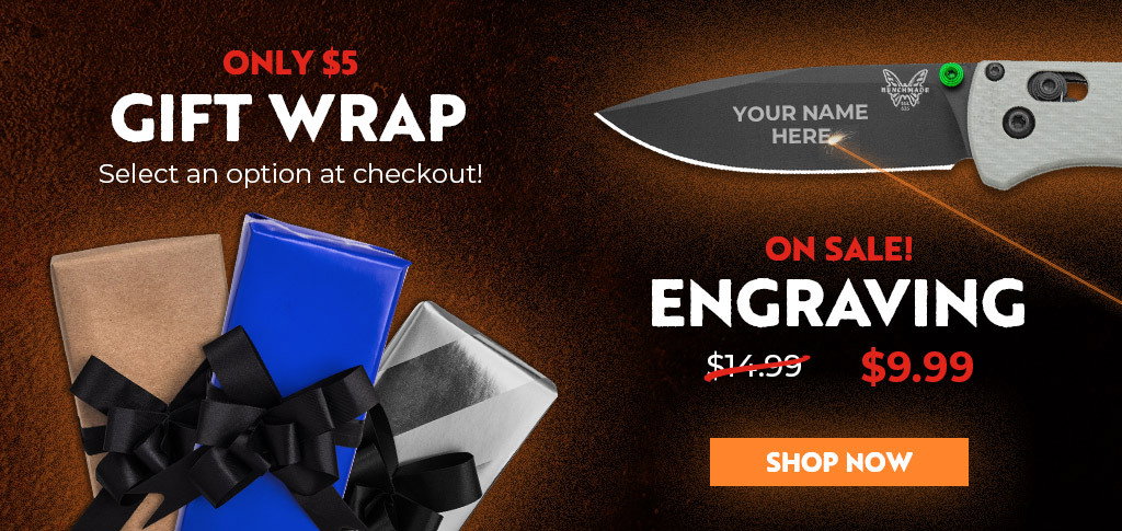 Gift Wrap & Engraving Sale