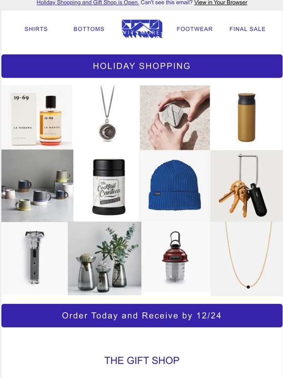 The Gift Shop is open! Order now, receive by 12/24