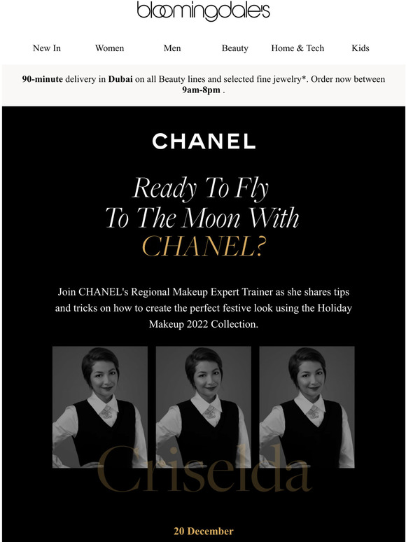Bloomingdale's Invites You To A Virtual Masterclass With CHANEL