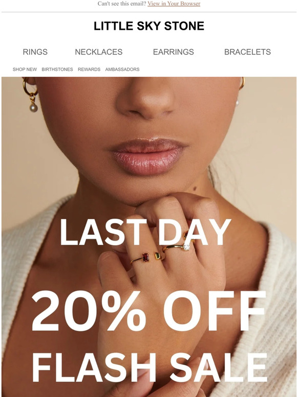 LAST DAY for Christmas Delivery + 20% OFF 💝