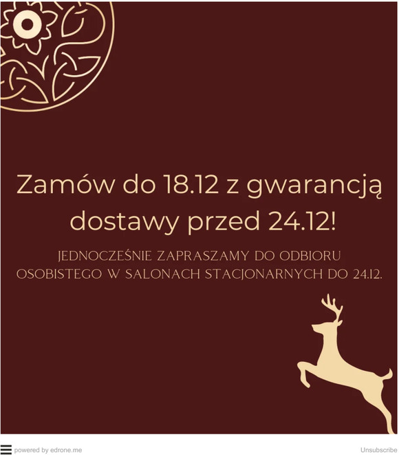 Zamów biżuterię dziś! a otrzymasz przesyłkę przed świętami! 🎅