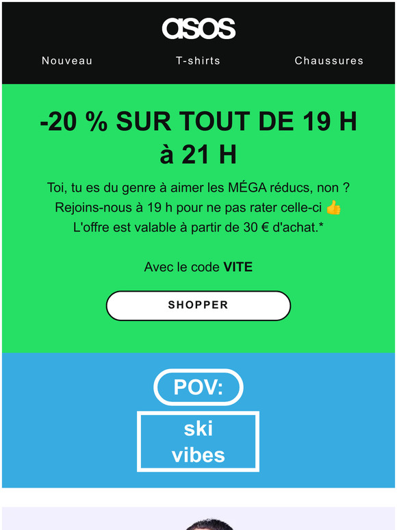 -20 % sur tout 19 h-21 h