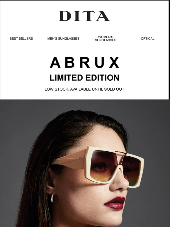 Dita Eyewear Last chance to add ABRUX Limited Edition to your