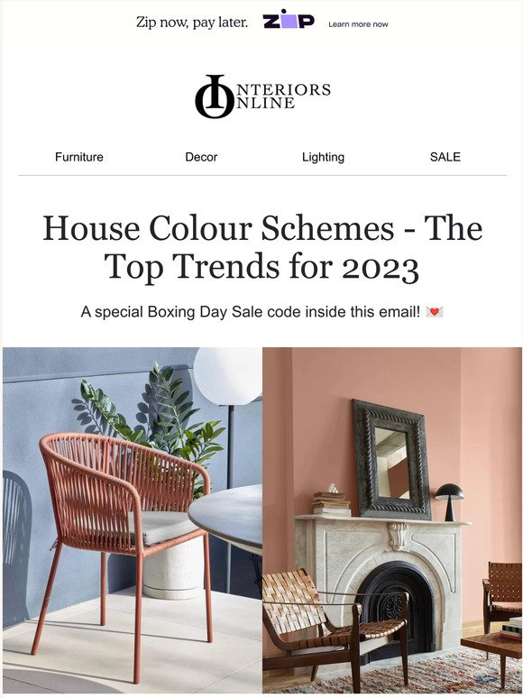 House Colour Schemes - The Top Trends for 2023