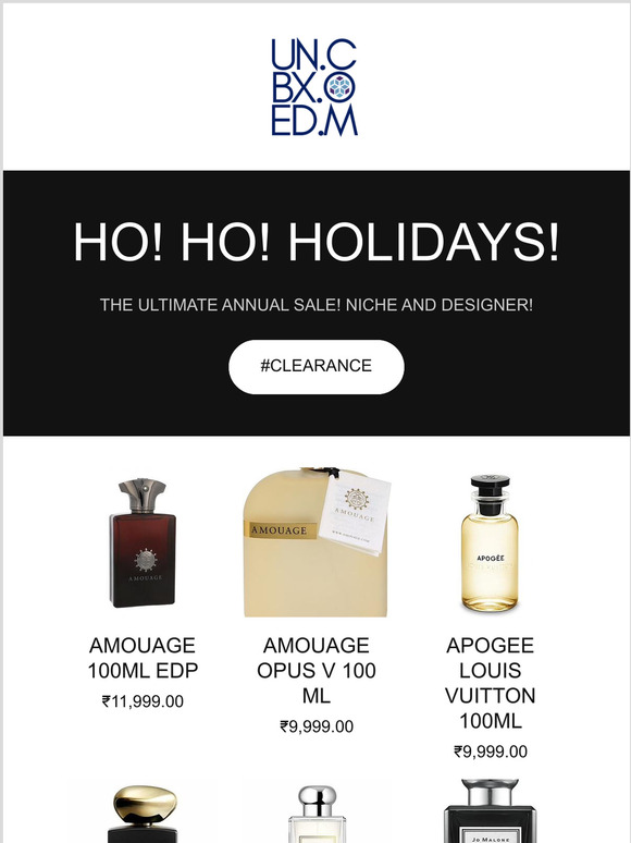 Ho! Ho! Holiday Sale is LIVE! Creme Fragrances on Sale!