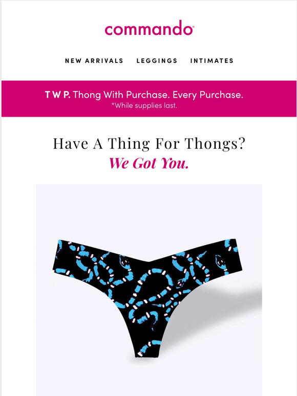 Commando Underwear Shocking stuffers, anyone? Milled