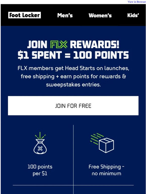 Get rewarded for shopping with FLX! 🏆🏆