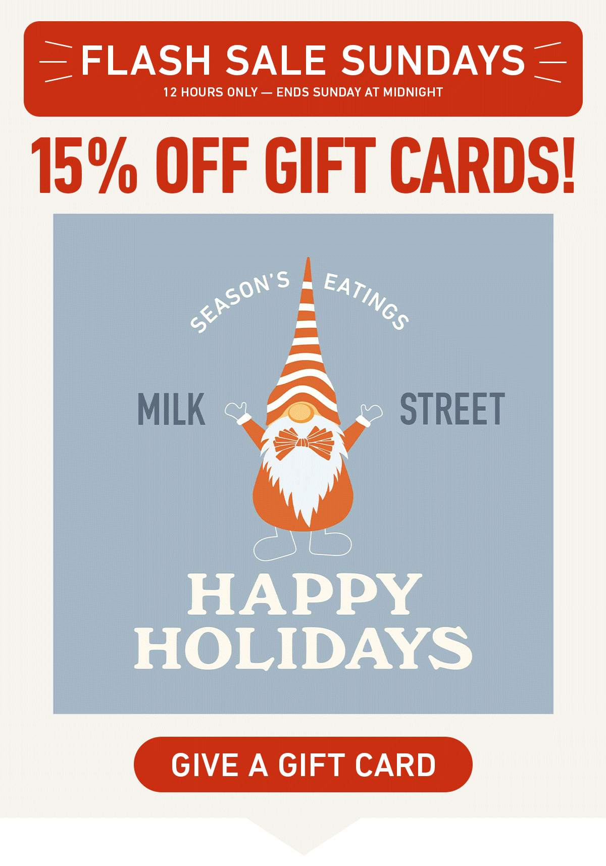 Milk Street Store Gift Card