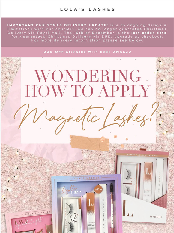 How do magnetic lashes even work?