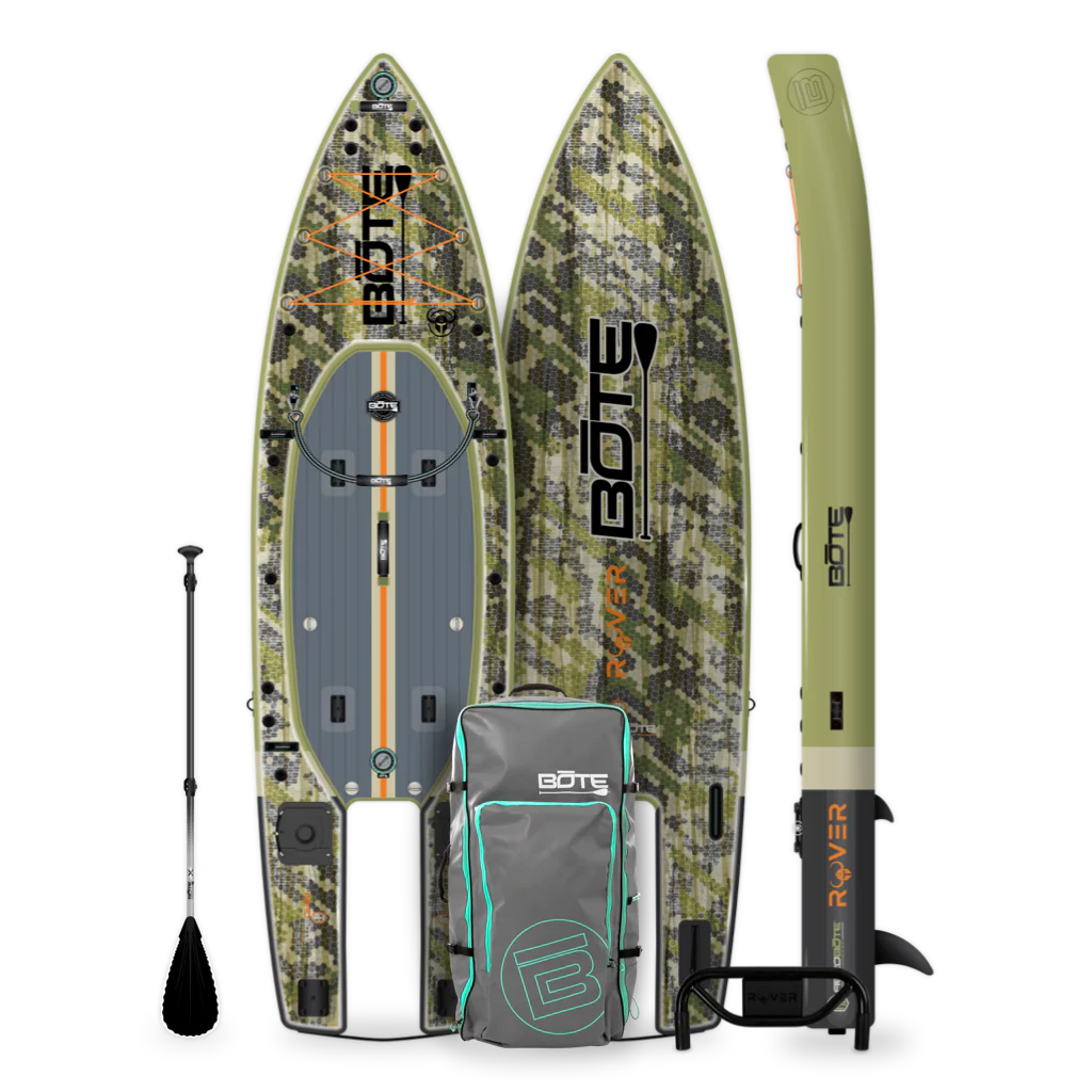 Image of Rover Aero 12′6″ Verge Camo Inflatable Micro Skiff