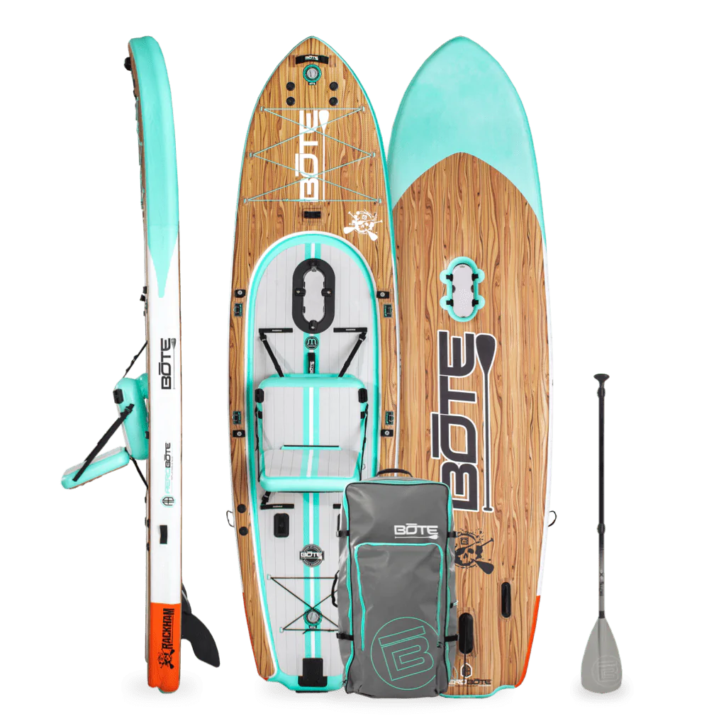 Image of Rackham Aero 12′4″ Classic Cypress Inflatable Paddle Board
