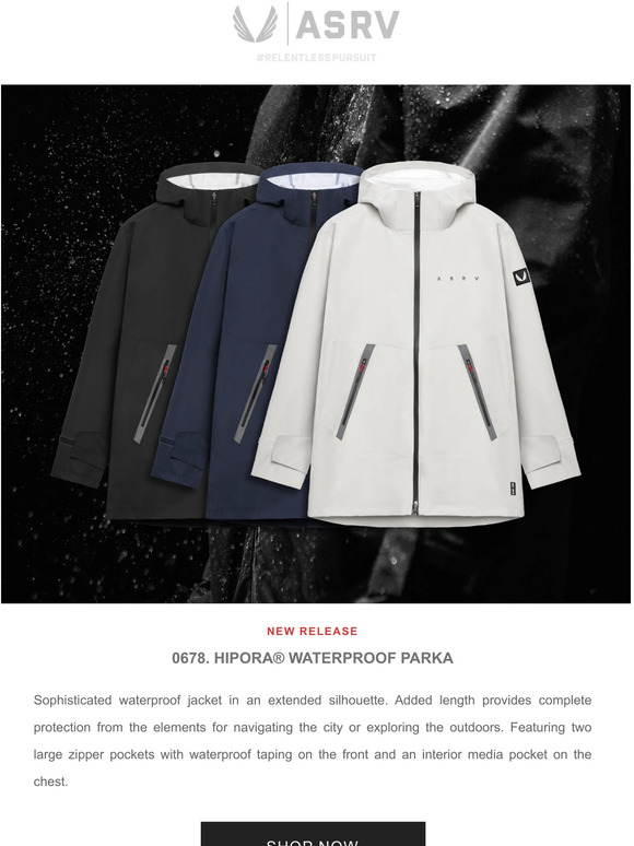 ASRV: New Jacket // 0593. Waterproof Lightweight Windbreaker | Milled