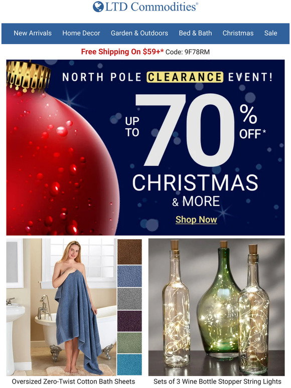 LTD Commodities Our Clearance Event Is Going On Now Milled