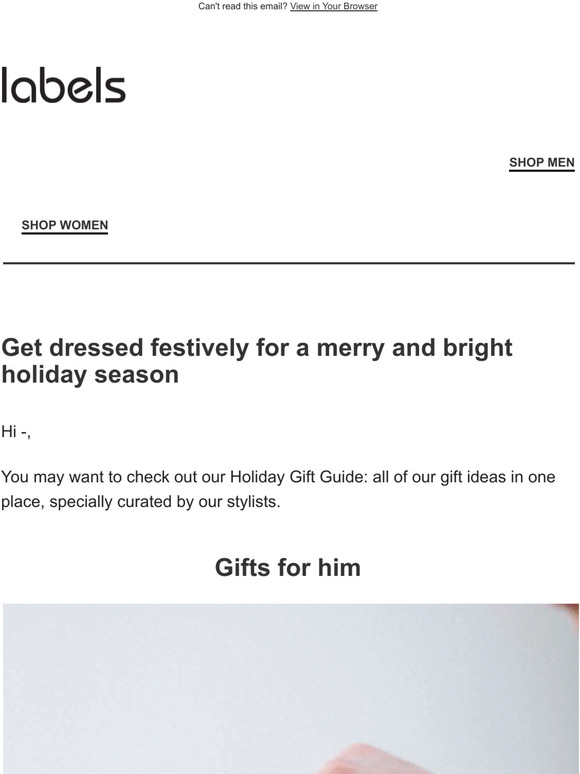 Nobody gives holiday gifts like you...