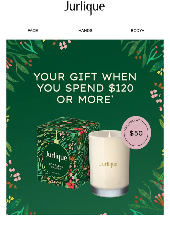 Unwrap the scent of Christmas