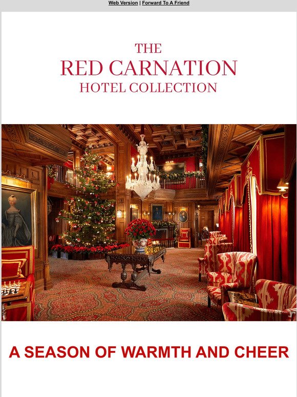 —, season’s greetings from the Red Carnation family