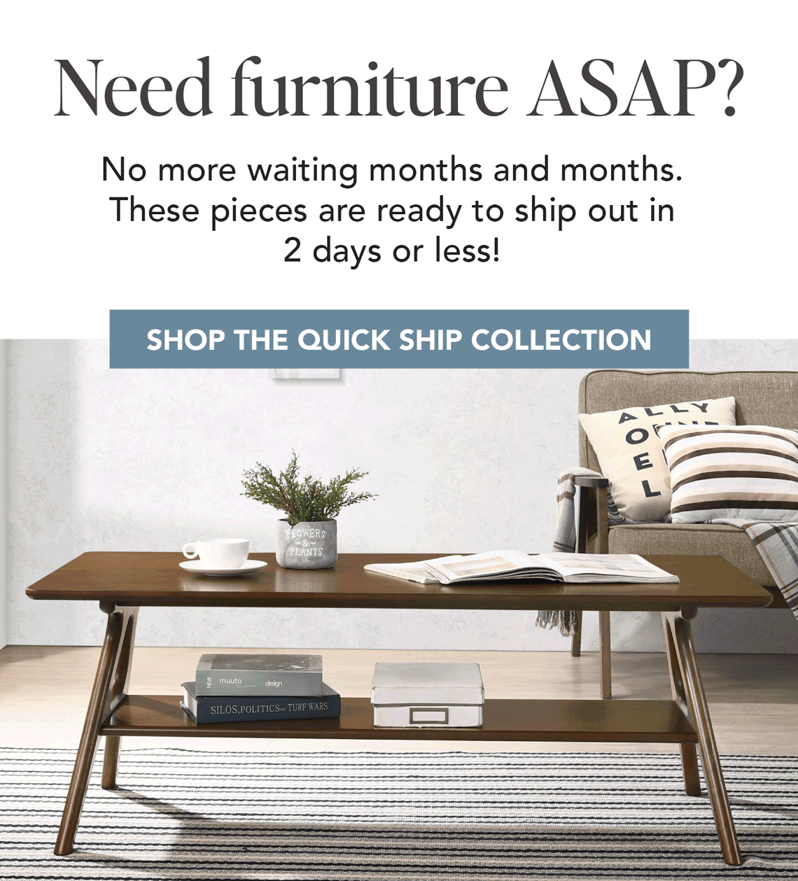 Hayneedle Furniture that ships fast! Milled