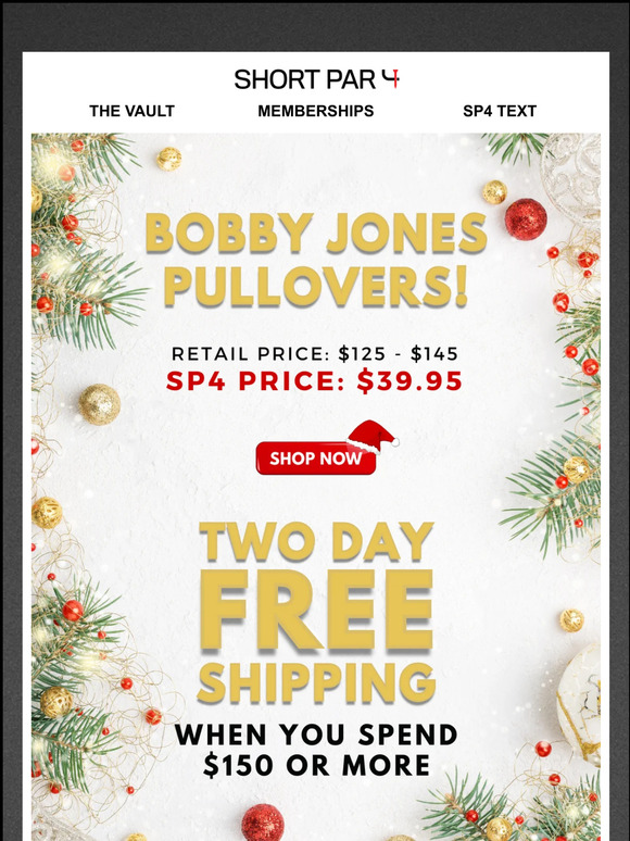 Introducing: Bobby Jones Pullovers!