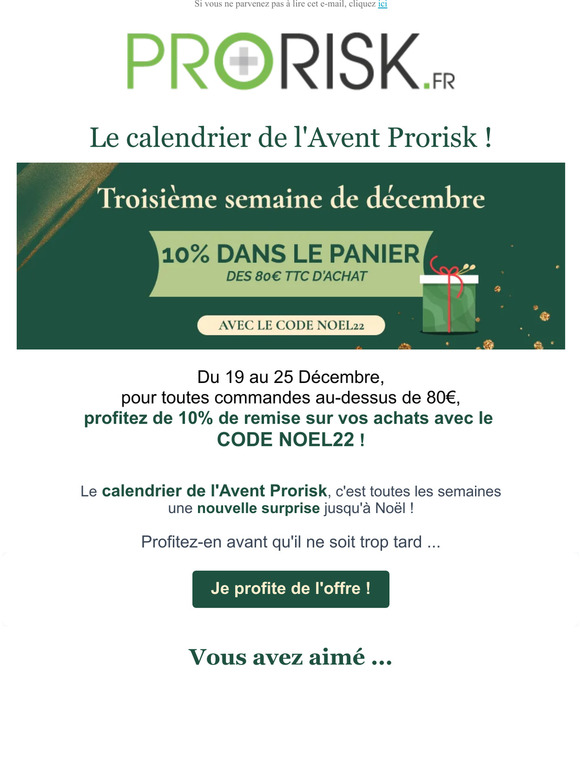C'est NOËL chez Prorisk 🎁