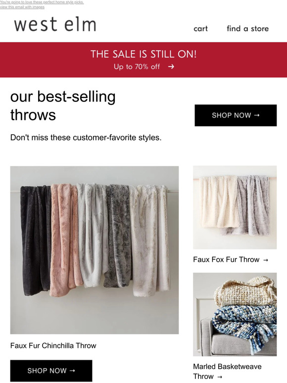 Pottery Barn Kids Check out our bestselling throws *Plus, get up to