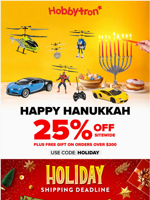 To whom celebrate... Happy Hannukah!