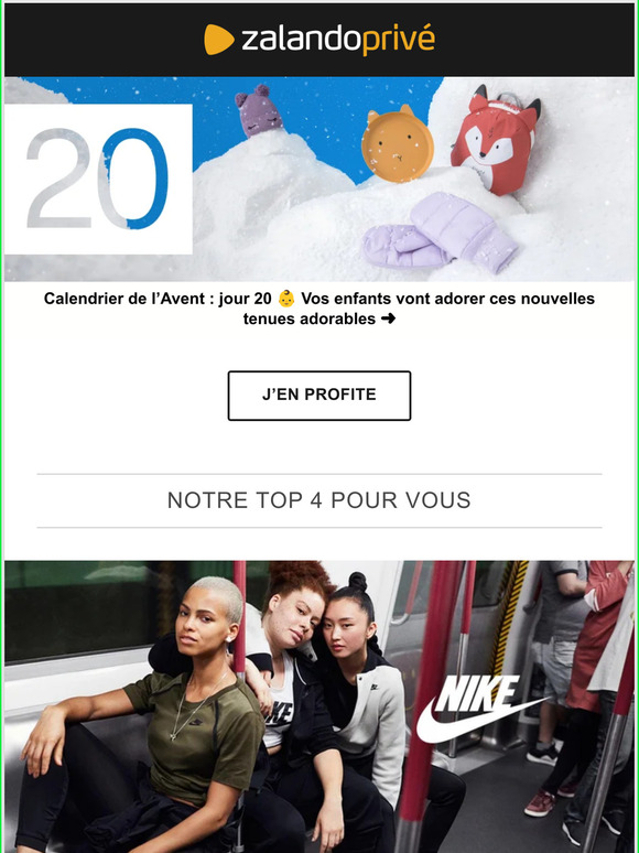 Zalando privé Nike Performance, ALDO et Love Moschino ⎪ Lèvetôt