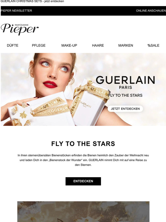 GUERLAIN nimmt Sie auf eine Reise zu den Sternen mit!
