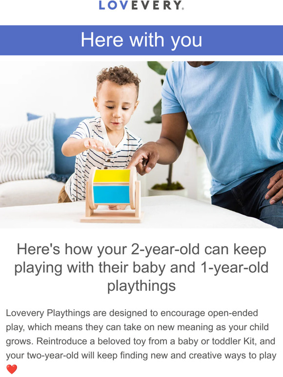 LOVEVERY Lovevery Playthings take on new meaning as your child grows