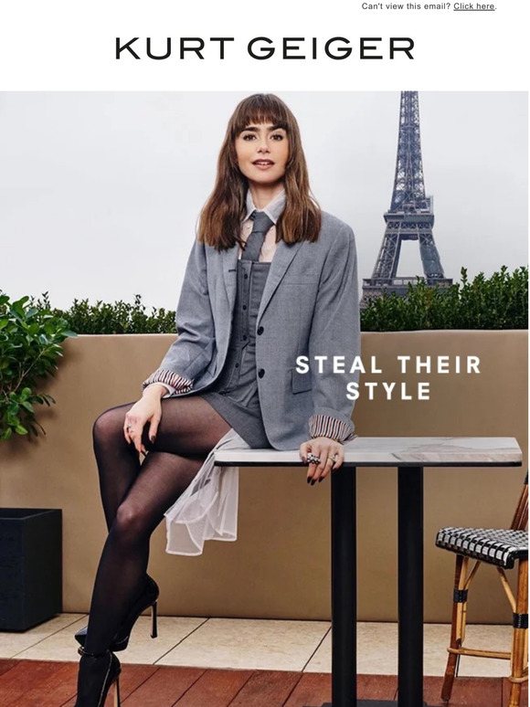 Kurt Geiger Steal Their Style Milled