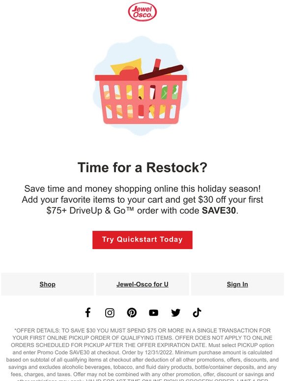 ⏳ Hurry, get your $30 off now.
