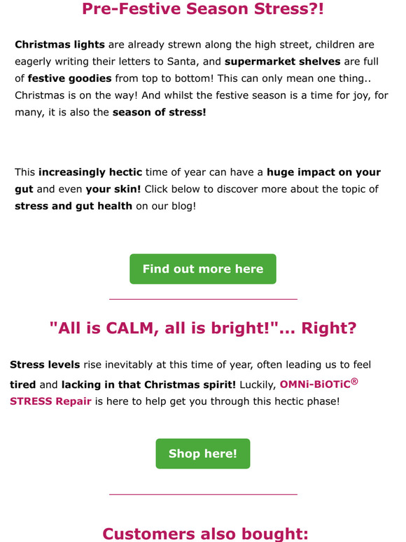 Pre-Festive Season Stress?😫🎅 We have the solution!