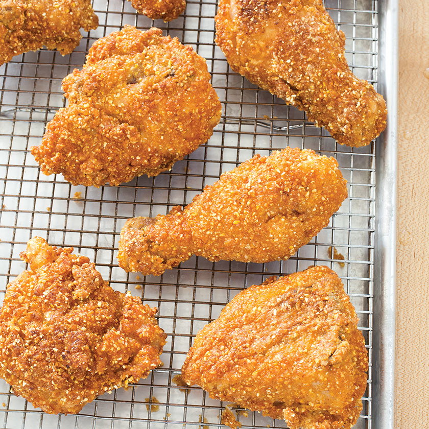 Extra-Crunchy Fried Chicken