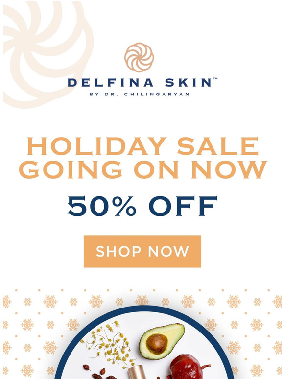 Get in the festive mood 😇 with our holiday sale 🎁🎄