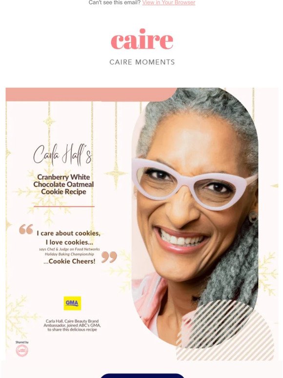 —, Carla Hall's Cookie Recipe is Sure to Please