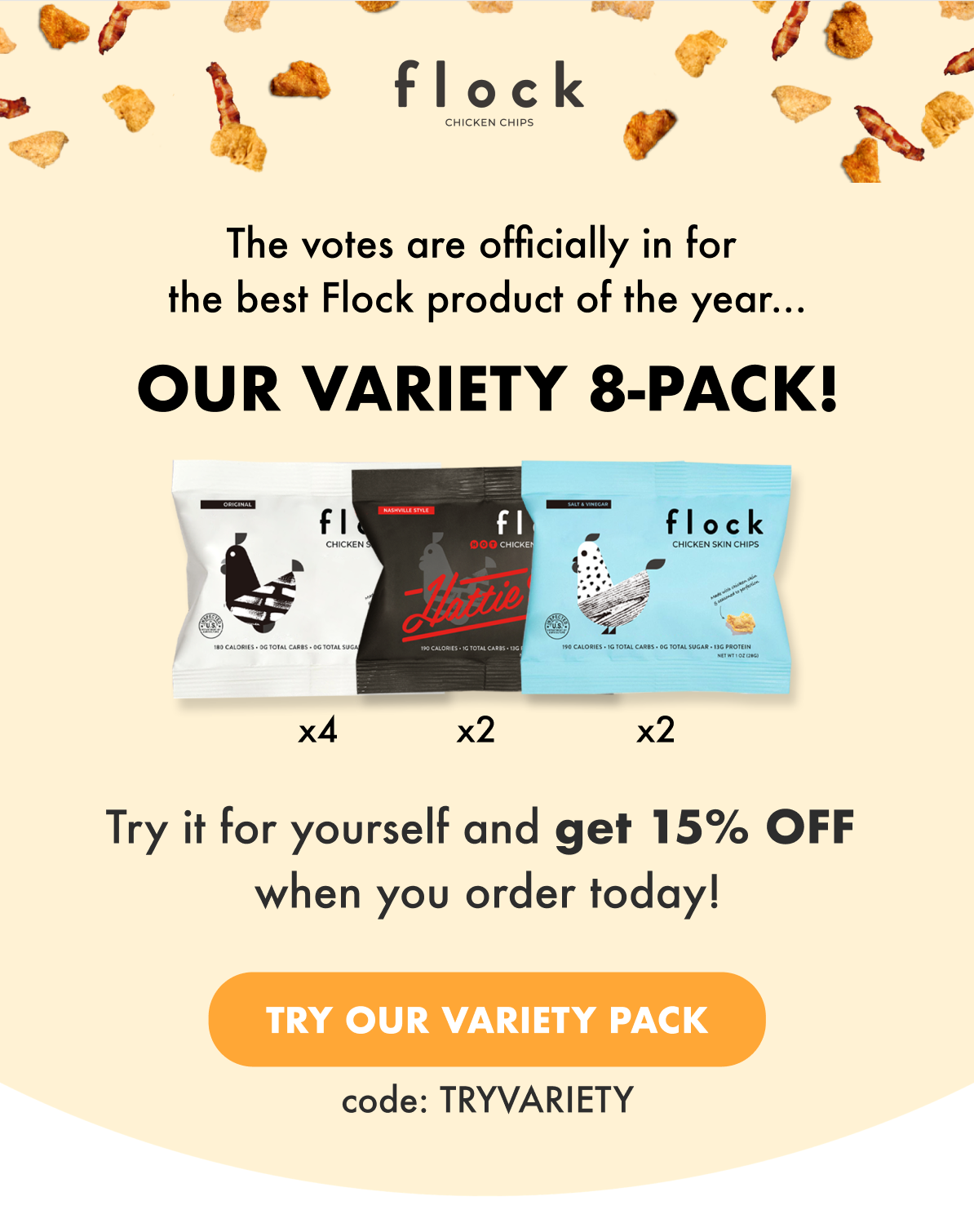 Flock Foods Best Flock product of the year Milled